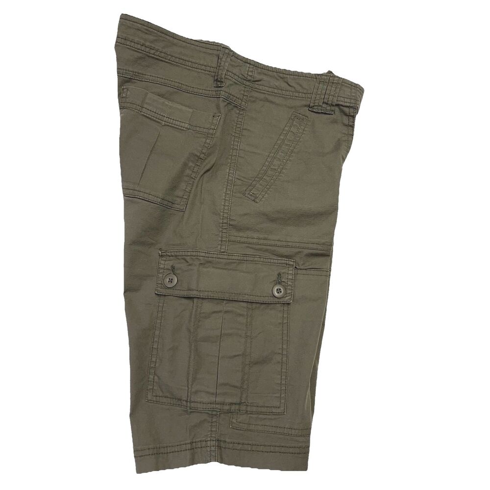 Prana Women's Low Rise Bermuda Cargo Shorts Outdoor 12.5" Inseam Size 6 Green - Picture 3 of 13
